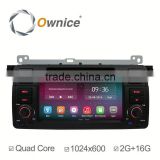 Ownice quad core Android 4.4 up to android 5.1 Auto radio player for BMW E46 M3 built in wifi DDR3 2G RAM HD
