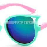 Top Quality Fashion Cute Funny Promotional Cheap UV400 Protected Children/child/baby/kids Cat Eye Sunglasses Eyeglasses Eyewear thumbnail-2