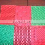 Surface material of rubber esd anti-fatigue mat