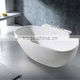 Eco-friendly Harmless CUPC Certification Freestanding Artificial Stone Solid Surface Bathtub,composite Stone Bathtub thumbnail-6