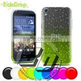 New Arrival Popular Transparent Raindrops Pattern Plastic Soft Case For HTC 626 Mobile Phone Case Cover
