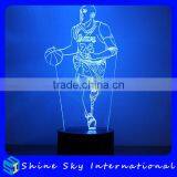 Customizable 7 Colors Light Flashing LED Night Light Creative Acrylic Decoration Night Light For Halloween Christmas thumbnail-1