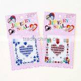 Heart Shape Crystal Mobile Sticker thumbnail-1