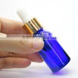 15ml Cobalt Blue Glass Bottle With Dropper thumbnail-2