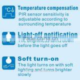 L2u (5W/ 9W) PIR Motion Sensor LED Light Bulb With Lux Learning & Timer Selection ,TE LED Chip thumbnail-3