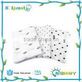 4-in-1 Cotton Baby Muslin Receiving Blankets (4 Pack) thumbnail-1