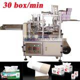 Fully Automatic Facial Tissue Box Packing Machine