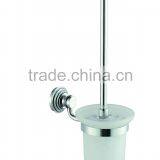 chrome bamboo toilet brush holder 13/5408