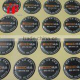 New Type Environmental Glitter Face Epoxy Stickers