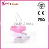 Welcome Printed Logo Food Grade Large Nipple Pacifier for Baby