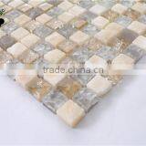 SMS04 Swimming Pool Mosaic China Jade Glass Mosaic Melt Mosaic Tile thumbnail-2