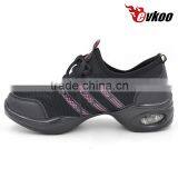 New 2016 Dance Shoes Women Jazz Hip Hop Shoes Salsa Sneakers for Woman Size 41 42 Big Size Dance Shoes thumbnail-2