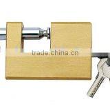 BRASS BLOCK LOCK(compute Key) thumbnail-1