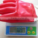 BSSAFETY Red Full Dipped PVC Gloves Oil-resistant Working Gloves thumbnail-6