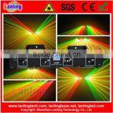 Four Lens 2xRed and 2xGreen Stage Laser Lighting