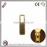 China Wholesale Custom Metal Zipper Slider Head For Garments