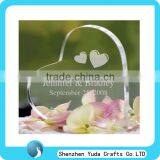 Heart-shaped Acrylic Logo Block Perspex Logo Brick Acrylic Brand Block