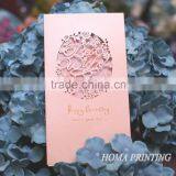 2015 New Style Birthday Greeting Card Beautiful Gift Easter Greeting Card