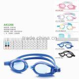 New Design AK1208 Anti Fog Advanced Adult Myopia Swim Goggles thumbnail-1