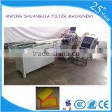 PU Panel Air Filter Rotary Pleating Machine 300mm Width