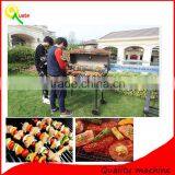 Round Wood Fire Outdoor Huge BBQ Grill for Hot Sale thumbnail-1