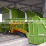 Horizontal Garbage Compression Equipment , Garbage Compactor