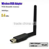 802.11b 802.11g Ieee802.11n 300m Wifi Adapter thumbnail-1