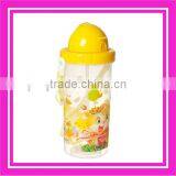 Plastic Cup for Children / Plastic Water Bottle With Straw thumbnail-1