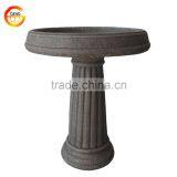 Hand-made Concrete Bird Feeder for Garden Decoration thumbnail-4