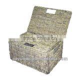 WOVEN RECTANGULAR STORAGE BASKETS thumbnail-1