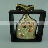 Cheap Ceramic&Porcelain Vases,Gold and Silver Vases With Frame,wholesales Flower Vase thumbnail-1