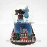 Gloden Dubai City Souvenir Snowball For Decor