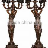 Bronze Ladies Lamps Torchieres thumbnail-1