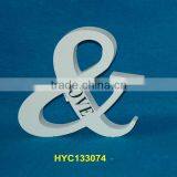 custom painted wooden letter block wholesale