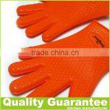BPA Free Heat Resistant Silicone Oven Mitt Silicone Oven Gloves Silicone Cooking Glove Bbq Grill Glove thumbnail-4
