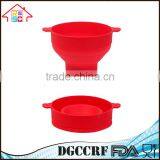 NBRSC Microwave Silicone Popcorn Popper Maker Collapsible Bowl With Handle Kitchen Tool Home DIY thumbnail-6