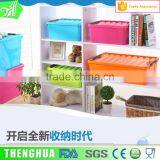 Colorful Plastic Storage Box Clothes Organizer Household Items thumbnail-2