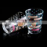 Transparent Custom Silk Decal Printing Glass Mug for Drinking thumbnail-1