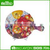 Fan Shaped Breakfast Full Printed Melamine Chopping Cheese Board thumbnail-1