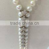Latest Design 9-10mm Long Freshwater Pearl Necklace thumbnail-2