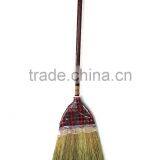 Bamboo Handle Small Cleaning CORN BROOM thumbnail-1