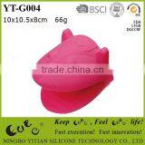 Heat Resistant Silicone Oven Mitt Gloves With Cat Shape