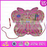 2016 Wholesale Intelligent Kids Toy Wooden Ball Maze Game W11H009 thumbnail-1