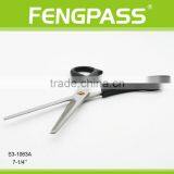 S3-1063A 7-1/4" Inch 2CR13 Stainless Steel Blade With ABS Handle Best Sale Triple Hair Scissors Factory thumbnail-4