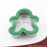 Ginger Bread Men Cookie Cutter With Silicone Rim (HCM-M22) thumbnail-3