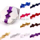 White Double Faced Satin Ribbon Bow thumbnail-2