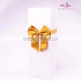 Wholesale Gift Packing Pull Elastic Loop Gold Satin Ribbon Bow thumbnail-1
