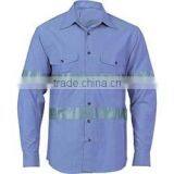 COTTON CHAMBRAY SHIRT WITH GENERIC R/TAPE thumbnail-1