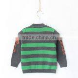 Knitted Striped Sweaters Kids Print Winter Pullover thumbnail-4