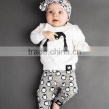 2017 Autumn Baby Boy Clothes Cotton T-shirt+Pants Newborn 2pcs Suit Baby Girl Clothes thumbnail-3